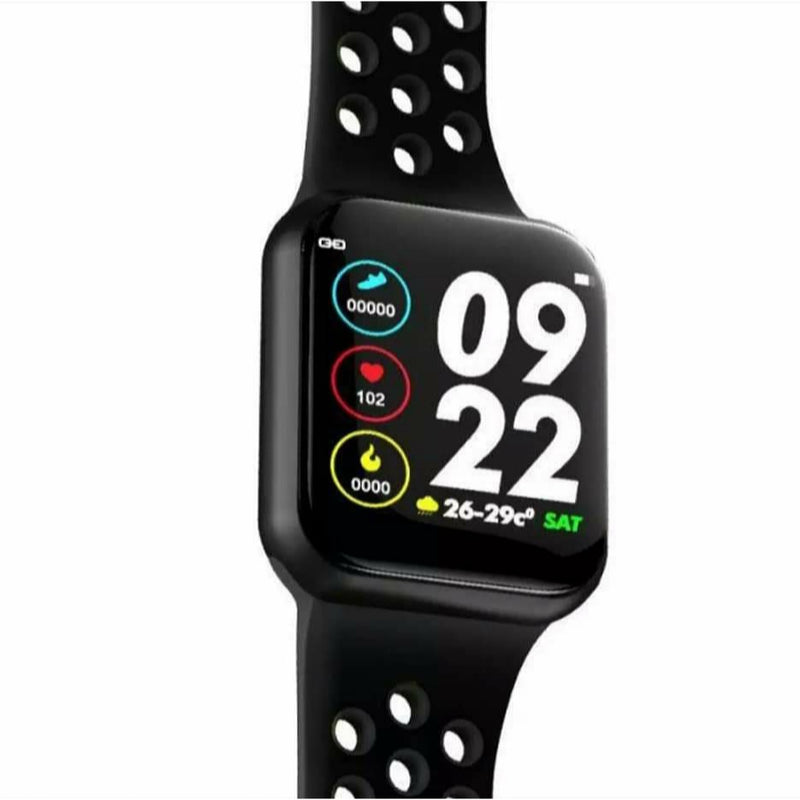 F9 Sports Smart Watch Full Touchscreen Bluetooth Music Control Heart Rate Monitor Sleep Tracker Support IOS Android - Tuzzut.com Qatar Online Shopping