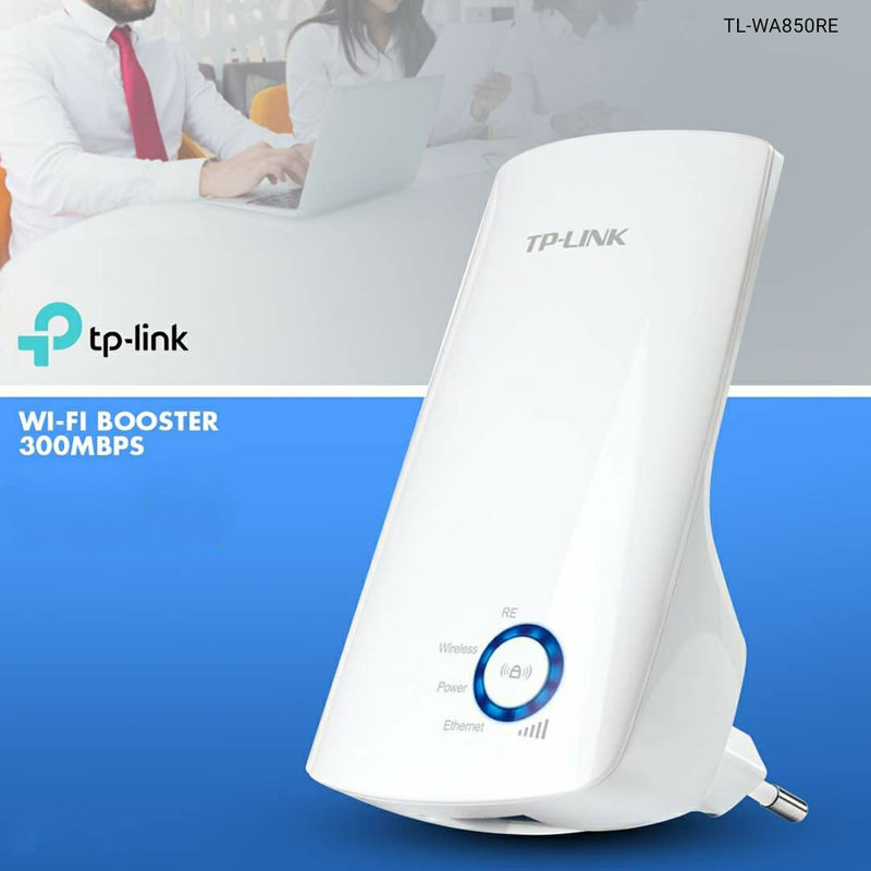 TP-Link TL-WA850RE Wireless Wi-Fi Booster, 300Mbps - Tuzzut.com Qatar Online Shopping