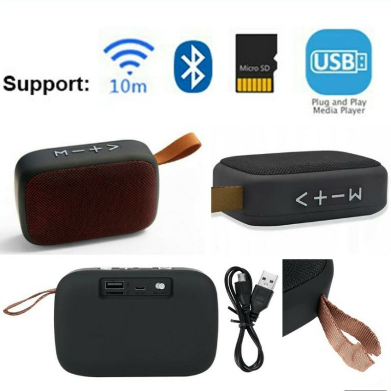 TablePro G2 Bluetooth Wireless Portable Speaker With MicroSD Slot/FM/Radio/USB - TUZZUT Qatar Online Store