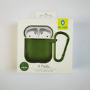 BLUEO Liquid Silicone Protection Case For Airpods - Green - Tuzzut.com Qatar Online Shopping