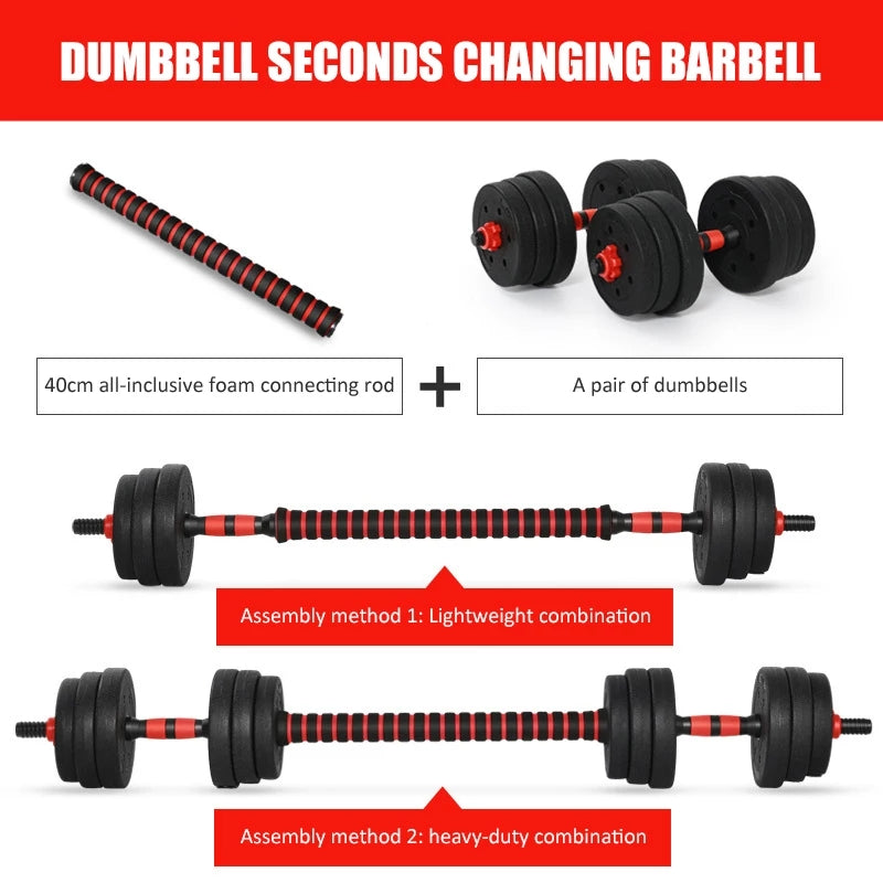 Barbell Buy Gym Dumbbells Online Home Gym 40KG Dumbbell/Barbell