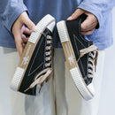 Women's Fashion Canvas Lace-Up Shoes Sneakers A058 - Tuzzut.com Qatar Online Shopping