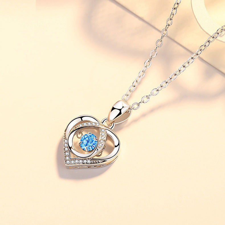 Women's Fashion Heart Pendant Necklace Jewelry NH-250 - TUZZUT Qatar Online Store