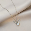 Women's Fashion Deer Pendant Necklace Jewelry ND-520S - Tuzzut.com Qatar Online Shopping