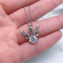 Women's Fashion Deer Pendant Necklace Jewelry ND-520S - Tuzzut.com Qatar Online Shopping