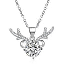 Women's Fashion Deer Pendant Necklace Jewelry ND-520S - Tuzzut.com Qatar Online Shopping