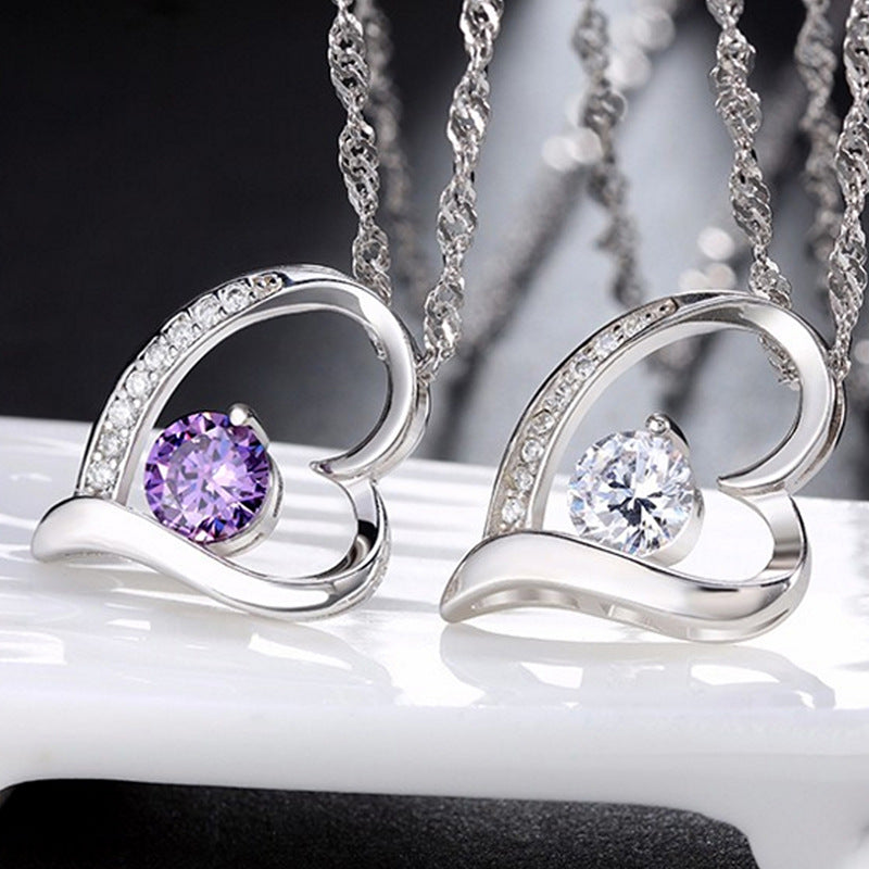 Women's Fashion Love Pendant Necklace Jewelry NH - 150W - TUZZUT Qatar Online Store
