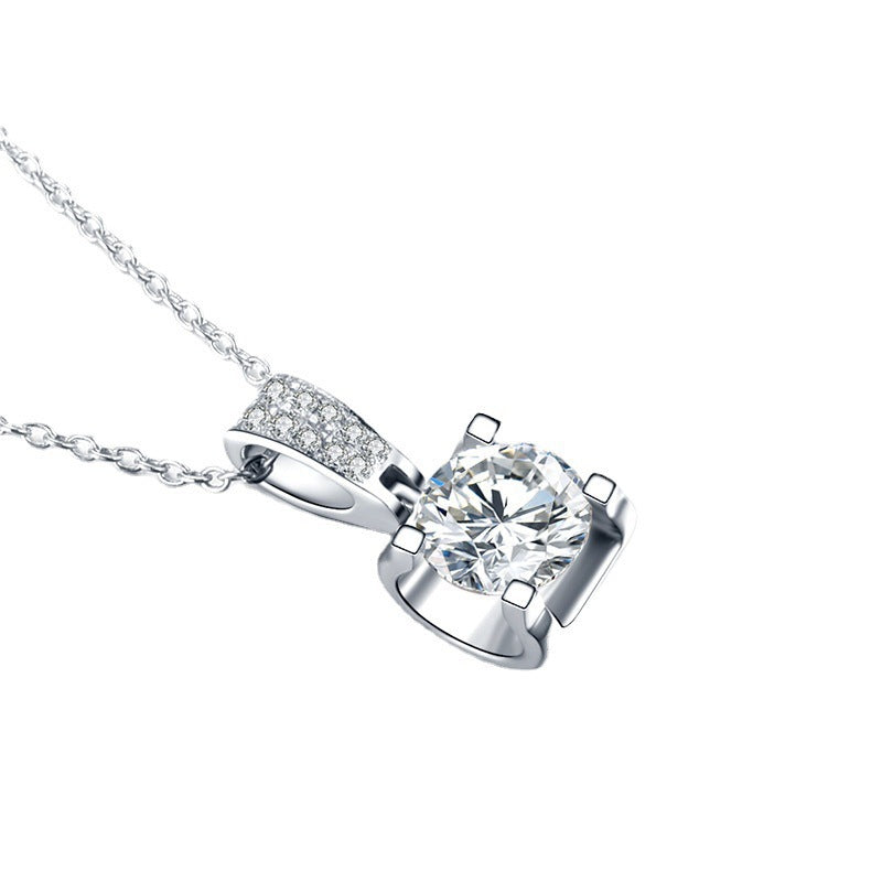 Women's Fashion Cubic Pendant Necklace Jewelry NS-410 Women's Fashion Cubic Pendant Necklace Jewelry NS-410