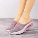 Women's Breathable Lightweight Air Cushion Slip-On Walking Slipper - Tuzzut.com Qatar Online Shopping