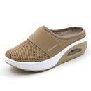 Women's Breathable Lightweight Air Cushion Slip-On Walking Slipper - Tuzzut.com Qatar Online Shopping
