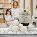 Palline Di Lana Wool Dryer Balls - Pack of 6 Pcs - Tuzzut.com Qatar Online Shopping