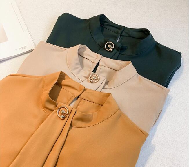 Women’s Stylish Blouse Top with Loose Puff Sleeves Women’s Stylish Blouse Top with Loose Puff Sleeves