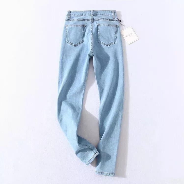 Women High waist Slim Fit Stretchable Denim Jeans Women High waist Slim Fit Stretchable Denim Jeans