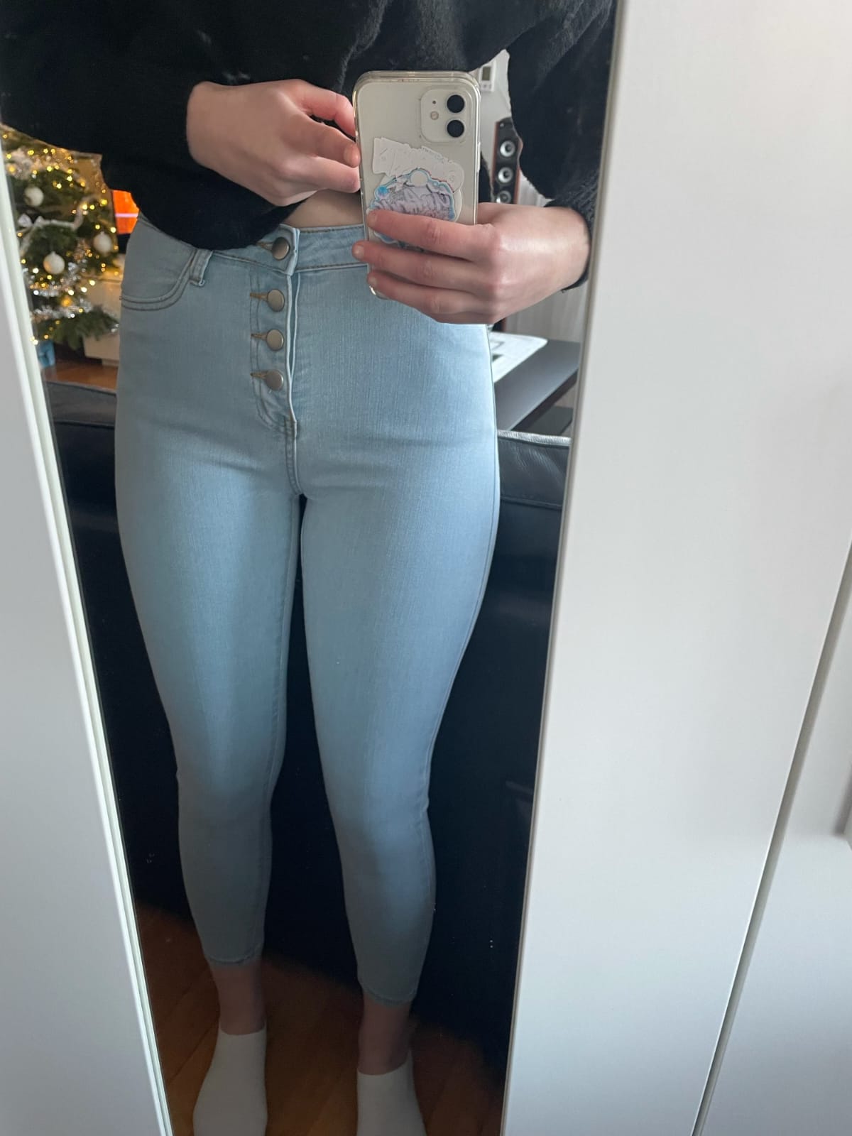Women High waist Slim Fit Stretchable Denim Jeans Women High waist Slim Fit Stretchable Denim Jeans