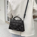 Luxury Women Flap Shoulder Bag with Chain - BT5084 - Tuzzut.com Qatar Online Shopping