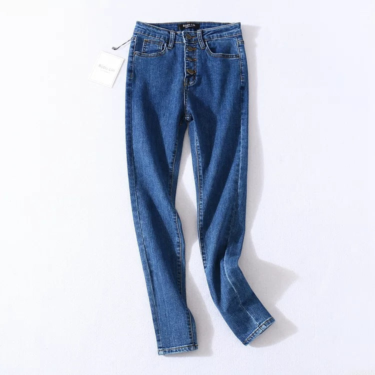 Women High waist Slim Fit Stretchable Denim Jeans Women High waist Slim Fit Stretchable Denim Jeans