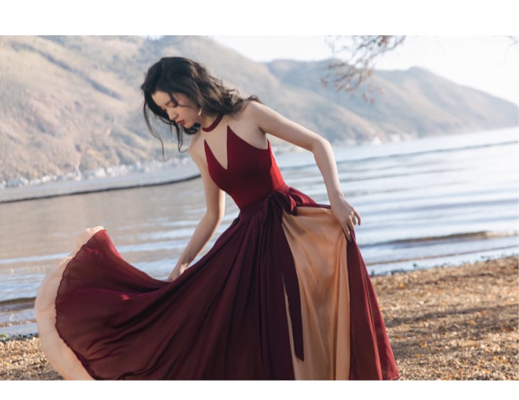 YOSIMI Elegant 3 Piece Outfit Sleeveless Padded Top and Maxi Party Dress 3205 YOSIMI Elegant 3 Piece Outfit Sleeveless Padded Top and Maxi Party Dress 3205
