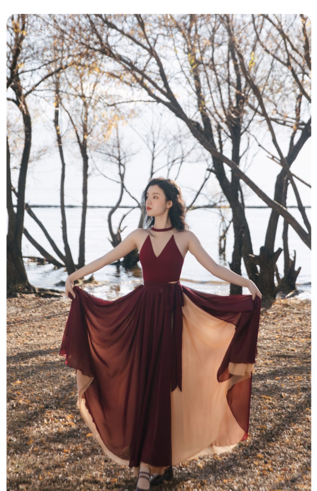 YOSIMI Elegant 3 Piece Outfit Sleeveless Padded Top and Maxi Party Dress 3205 YOSIMI Elegant 3 Piece Outfit Sleeveless Padded Top and Maxi Party Dress 3205