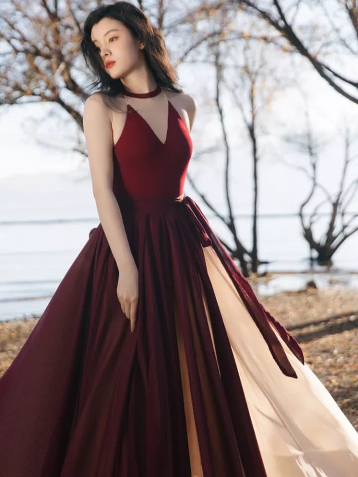 YOSIMI Elegant 3 Piece Outfit Sleeveless Padded Top and Maxi Party Dress 3205 YOSIMI Elegant 3 Piece Outfit Sleeveless Padded Top and Maxi Party Dress 3205