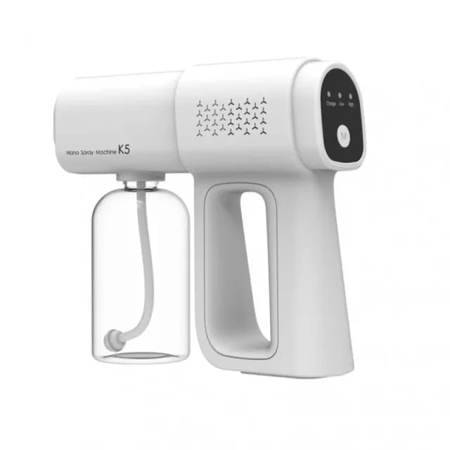 K5 Wireless Fogging Disinfection Sprayer Nano Sanitizer Gun 380ml - Tuzzut.com Qatar Online Shopping