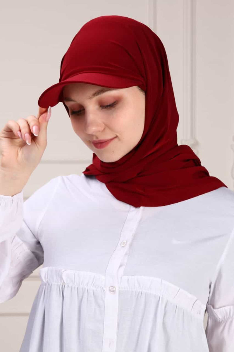 Instant Cap Hijab Scarfs Stretchable Shawl Hat - Tuzzut.com Qatar Online Shopping