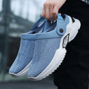 Men's Orthopedic Hollow-Out Summer Sandals Mesh Slippers Anti-Slip Sandals - Tuzzut.com Qatar Online Shopping