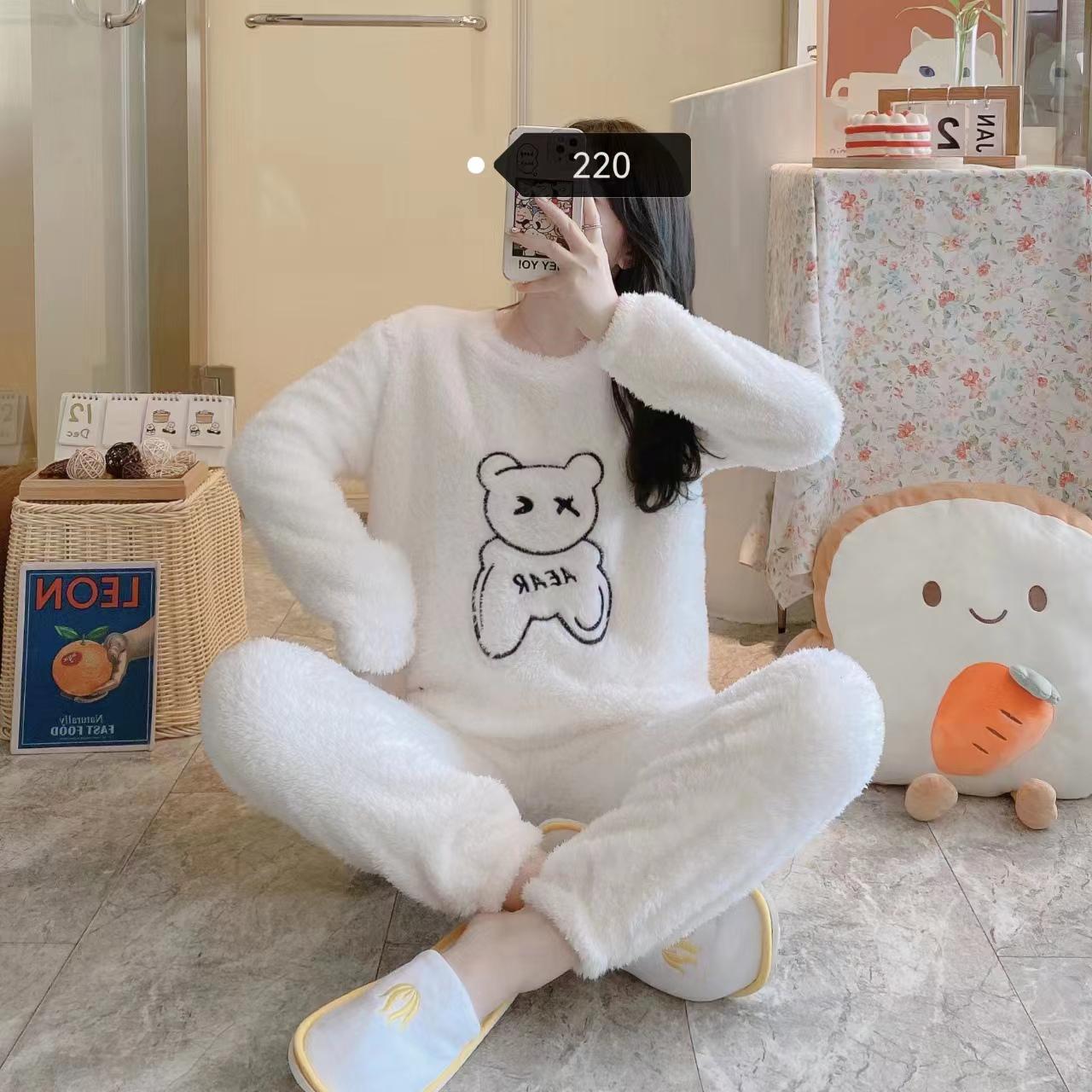 Women Winter Pajama Set - WP220 Women Winter Pajama Set - WP220