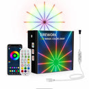 RGB Firework Led Music Light Strip with Remote and App Control - Tuzzut.com Qatar Online Shopping