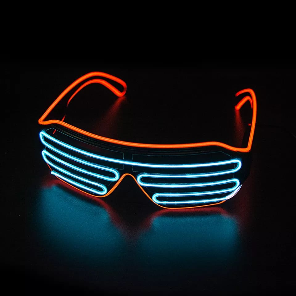 LED Luminous Glasses Glowing Neon Party Flashing Light Sunglasses LED Luminous Glasses Glowing Neon Party Flashing Light Sunglasses