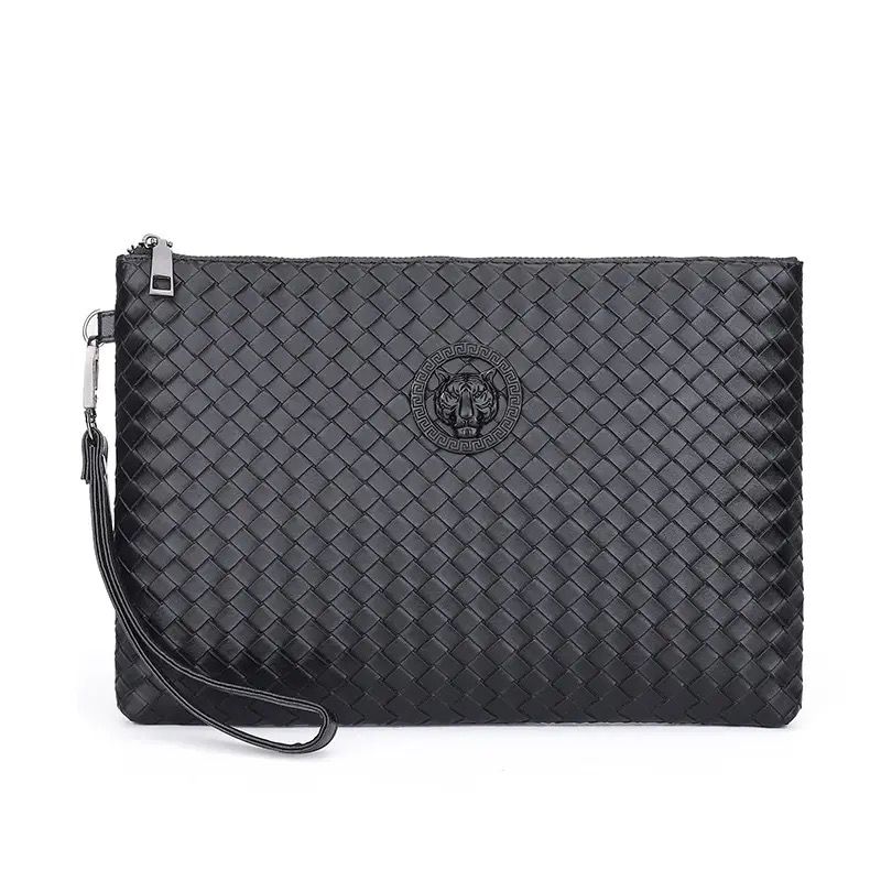 Men's woven Clutch Bag Large Capacity Soft Woven Handbags Luxury Design Bag X4671292 Men's woven Clutch Bag Large Capacity Soft Woven Handbags Luxury Design Bag X4671292