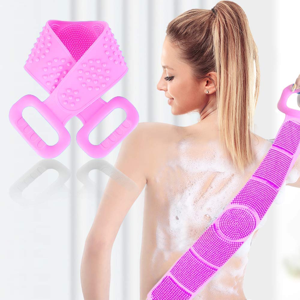Silicone Back Scrubber Bath Shower Body Brush Silicone Back Scrubber Bath Shower Body Brush