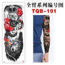 Large Arm Sleeve Body Art Temporary Tattoo Waterproof Sticker Fake Tattoo Designs - Tuzzut.com Qatar Online Shopping