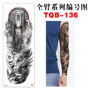 Large Arm Sleeve Body Art Temporary Tattoo Waterproof Sticker Fake Tattoo Designs - Tuzzut.com Qatar Online Shopping