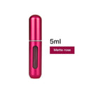 Portable Mini Refillable Perfume Bottle with Spray Scent Pump Empty Cosmetic Containers Spray Atomizer Bottle for Travel 5ml - Tuzzut.com Qatar Online Shopping