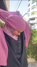 Chiffon Instant Hijab Scarfs Stretchable Shawl with Neck Cover - Tuzzut.com Qatar Online Shopping