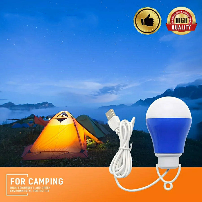 Portable Lantern Camp Lights USB Bulb Power Outdoor Camping Multi Tool 5V  LED for Tent Camping Gear Hiking USB Lamp