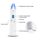 Rechargeable Vacuum Suction Blackhead Remover Facial Comedo Acne Pimple Extractor Tool Diamond Dermabrasion Face Peeling Beauty Care - Tuzzut.com Qatar Online Shopping