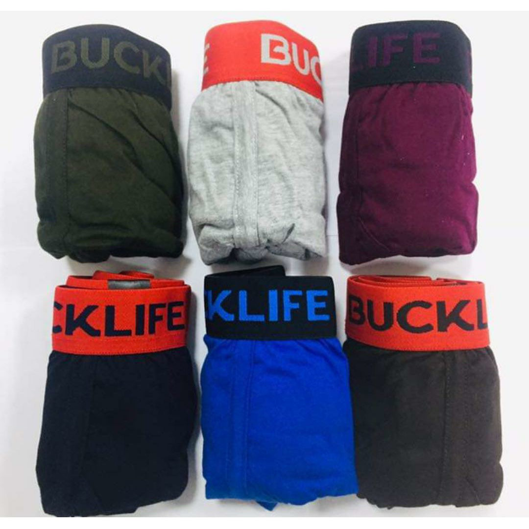 Bucklife 3 pcs Men's Cotton Boxer 5547 Bucklife 3 pcs Men's Cotton Boxer 5547