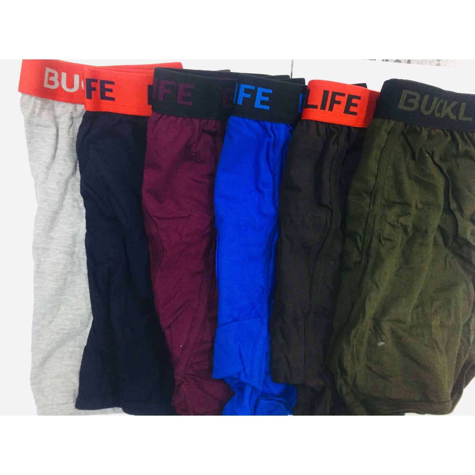 Bucklife 3 pcs Men's Cotton Boxer 5547 Bucklife 3 pcs Men's Cotton Boxer 5547