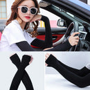 Lets Silim 1 Pair UV Protection Arm Ice Sleeve Sunscreen for Driving Cycling - Tuzzut.com Qatar Online Shopping