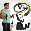 Pull Rope Fitness Exercises Resistance Bands Set - Tuzzut.com Qatar Online Shopping