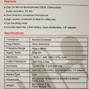 Candc DC-C1 Lavalier Microphone Micro- Cravate Clip-On Mic for Smartphones, DSLR, Camcorders, Audio recorders, PC - Tuzzut.com Qatar Online Shopping