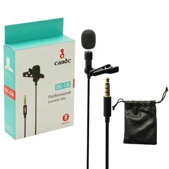 Candc DC-C6 Professional Lavalier Microphone - Tuzzut.com Qatar Online Shopping