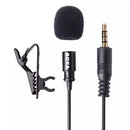 BOYA BY-LM10 Lavalier Clip-on Omnidirectional Condenser Microphone - Tuzzut.com Qatar Online Shopping