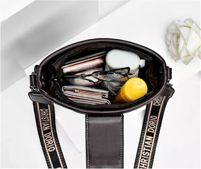 Wome's Luxury Fashion Design Vintage Bucket Mini Bag - Tuzzut.com Qatar Online Shopping