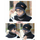 Winter Hat with Neck Warmer (Skullies & Beanies) For Men and Women - Tuzzut.com Qatar Online Shopping
