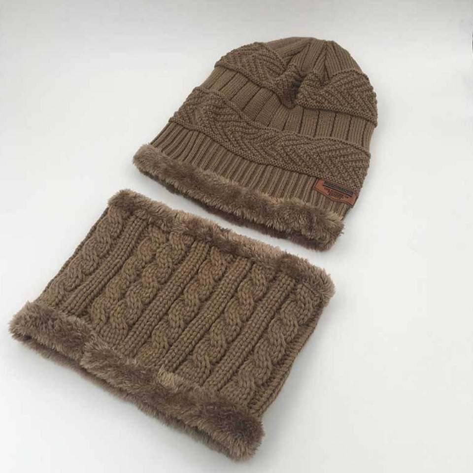 Winter Hat with Neck Warmer (Skullies & Beanies) For Men and Women 012354 Winter Hat with Neck Warmer (Skullies & Beanies) For Men and Women 012354
