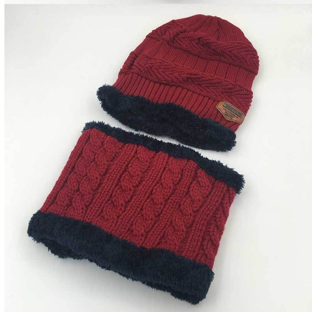 Winter Hat with Neck Warmer (Skullies & Beanies) For Men and Women 012354 Winter Hat with Neck Warmer (Skullies & Beanies) For Men and Women 012354