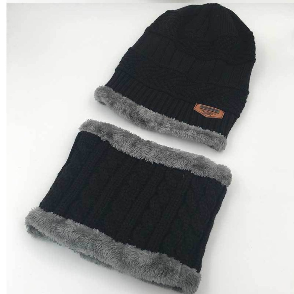 Winter Hat with Neck Warmer (Skullies & Beanies) For Men and Women 012354 Winter Hat with Neck Warmer (Skullies & Beanies) For Men and Women 012354