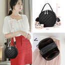 Women's Round Versatile Retro Shoulder Bag - Tuzzut.com Qatar Online Shopping